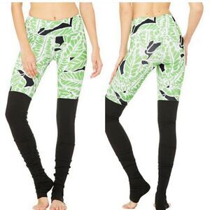 Alo Palm Springs Glowstick Black Goddess Legging Size XS